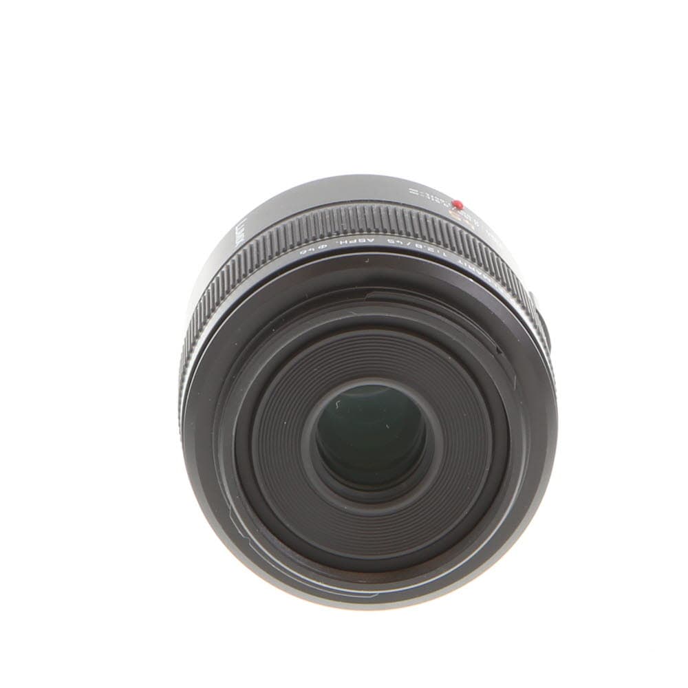 Panasonic Lumix Leica 45mm f/2.8 DG Macro Elmarit ASPH. MEGA O.I.S. Lens for MFT (Micro Four Thirds), Black | 46 | - EX - Excellent - w/ Caps and Hood