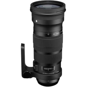 Sigma 120-300mm f/2.8 DG OS (HSM) S (Sport) Full-Frame Lens for Canon EF-Mount | 105 | w/ Tripod Collar/Foot - EX - Excellent - w/ Caps, Case and Hood