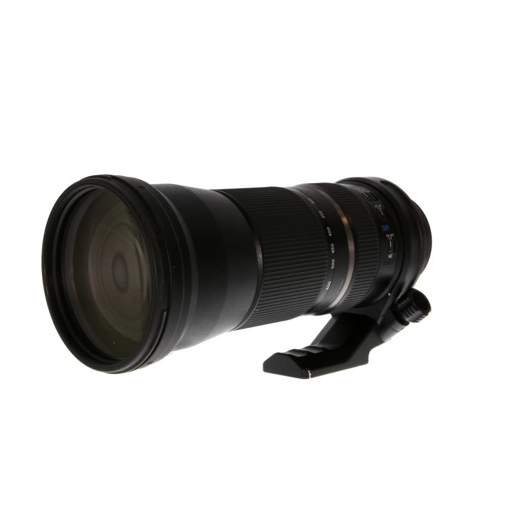 Tamron SP 150-600mm f/5-6.3 DI VC USD Lens for Canon EF-Mount | 95 | with Tripod Mount (A011) - EX+ - Excellent Plus - With Caps and Hood | Used
