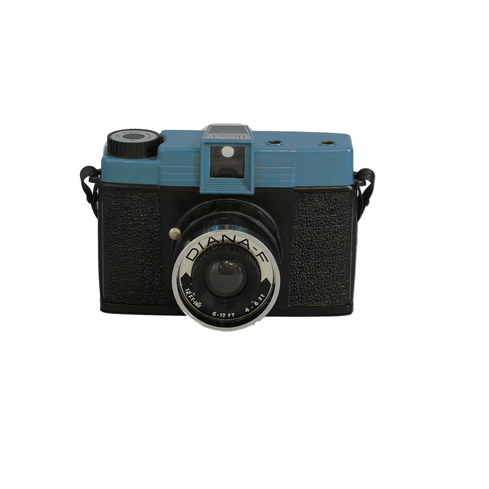 Lomography Diana F+ Camera Teal/Black without Flash (120 Film) - EX - Excellent Lomographic Corp | Used