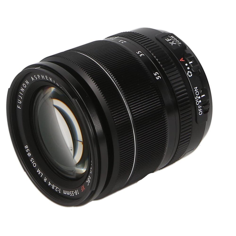 Fujifilm XF 18-55mm f/2.8-4 R LM OIS Fujinon APS-C Lens for X-Mount, Black | 58 | - EX+ - Excellent Plus - With Caps | Used