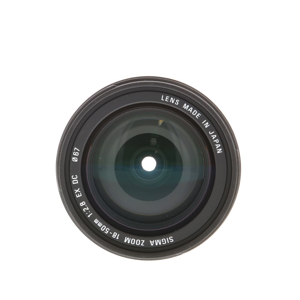 Sigma 18-50mm f/2.8 EX DC APS-C Lens for Canon EF-S Mount | 67 | - LN- - Like New Minus - With Caps and Hood | Used