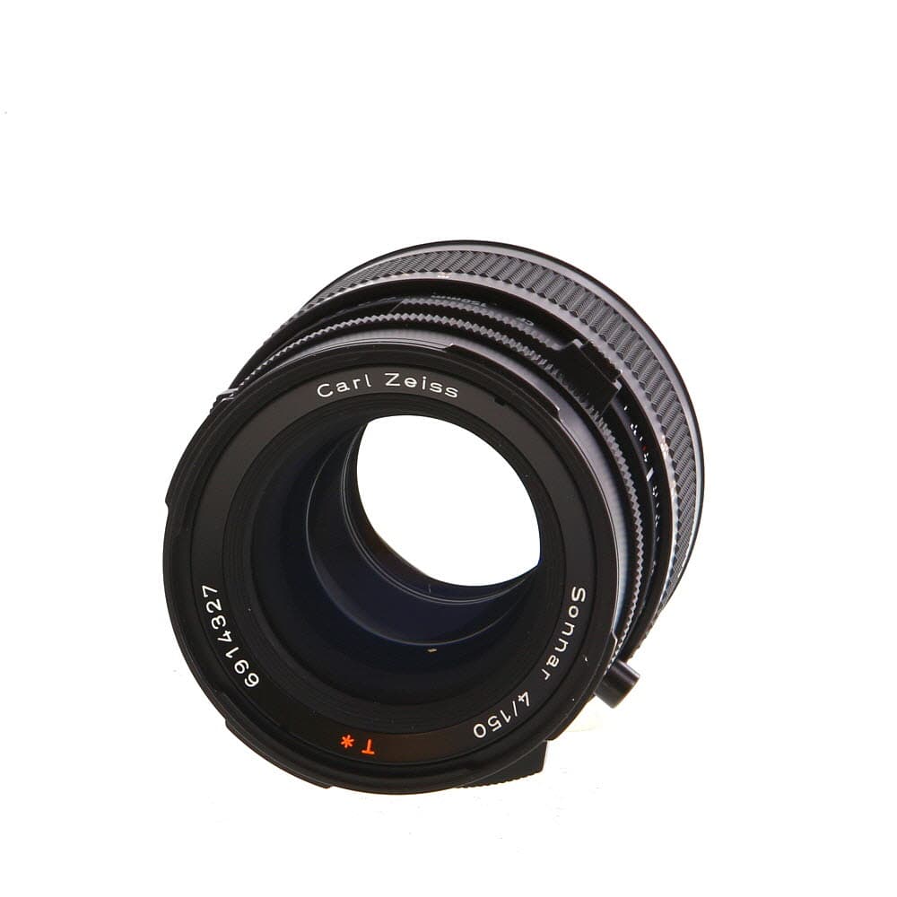 Hasselblad 150mm f/4 Sonnar CF T* Lens for Hasselblad 500 Series V System, Black | Bayonet 60 | - EX - Excellent - Without Focus Trim Ring | Used