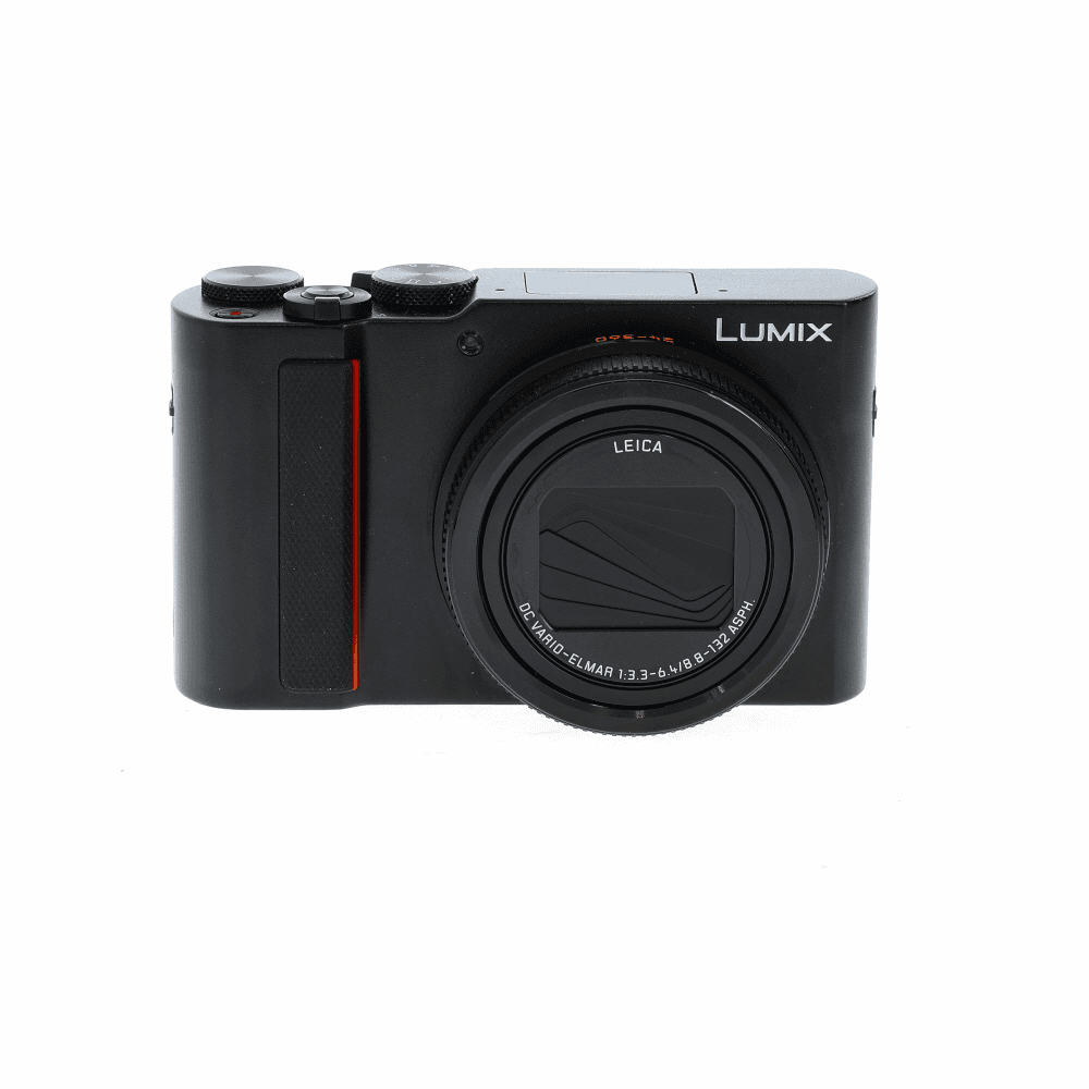 Panasonic Lumix DC-ZS200D Digital Camera, Black | 20.1MP | - EX+ - Excellent Plus - With AC Adapter/USB Cable, Battery | Used