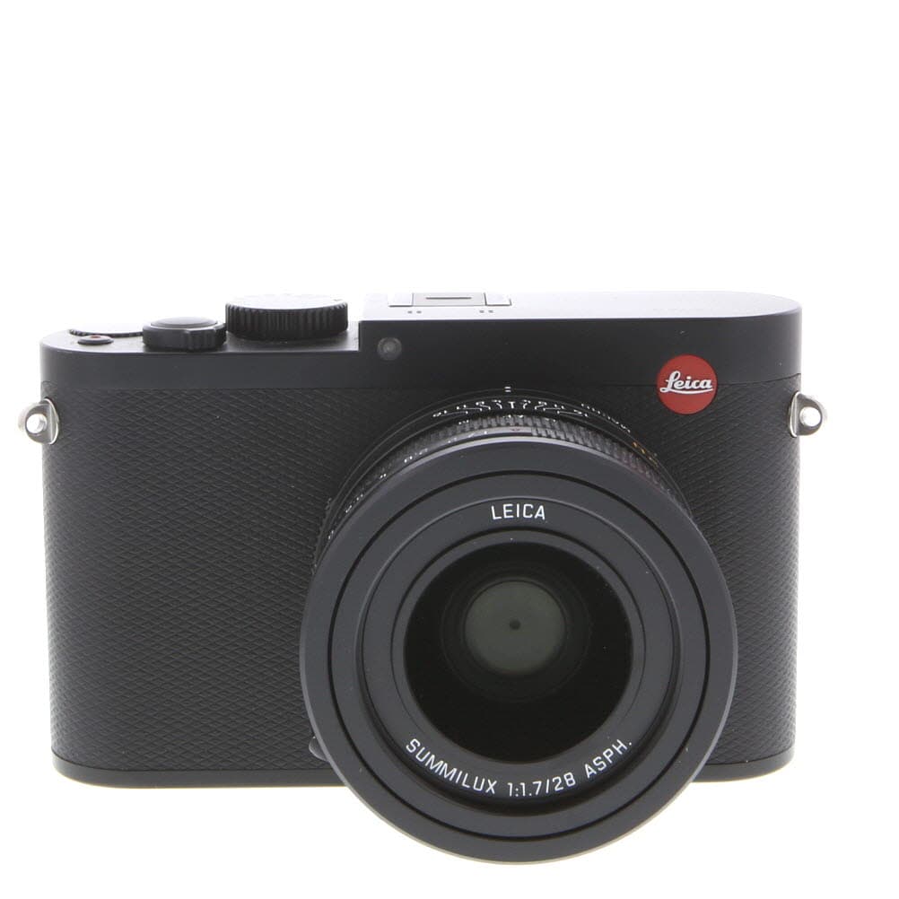 Leica Q (Typ 116) Digital Camera, Black Anodized | 24.2MP | 19000 - EX+ - Excellent Plus - With Battery & Charger | Used