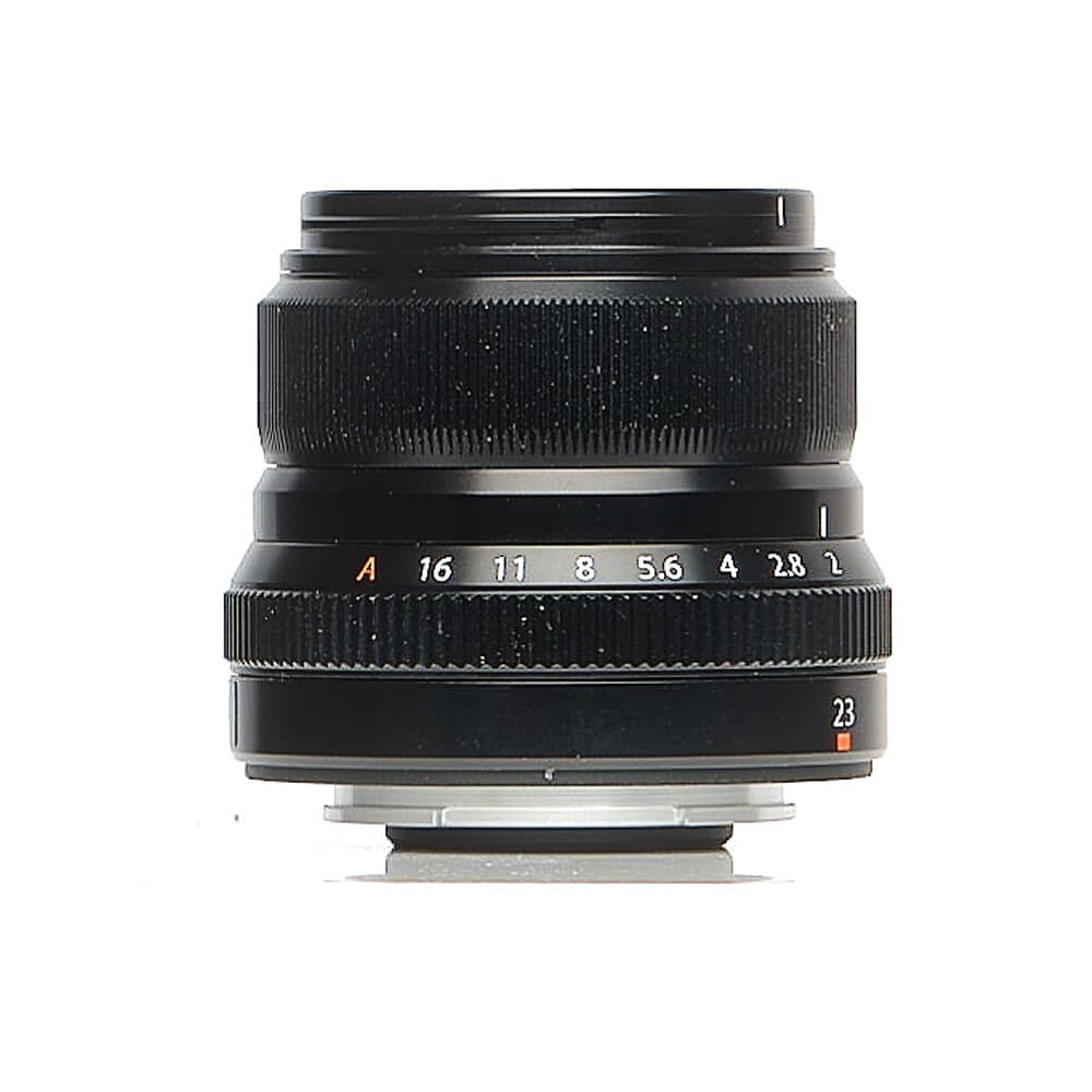 FUJIFILM XF 23mm f/2 R WR Fujinon APS-C Lens for X-Mount, Black | 43 | - EX+ - Excellent Plus - With Caps | Used