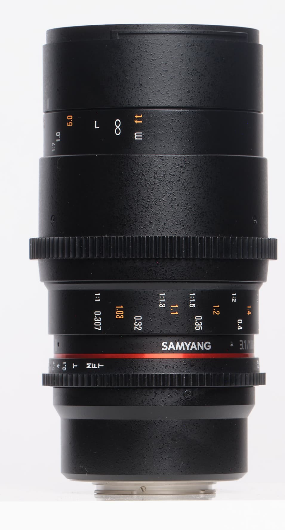 Samyang Cine VDSLR II 100mm T3.1 ED UMC (DS) Full-Frame Macro Lens for MFT (Micro Four Thirds) | 67 | - EX - Excellent - With Caps, Hood | Used