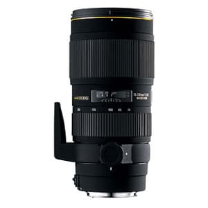 Sigma 70-200mm F/2.8 APO DG EX HSM II Macro Autofocus Lens For Nikon | 77 | - EX - Excellent - With Case, Caps and Hood | Used