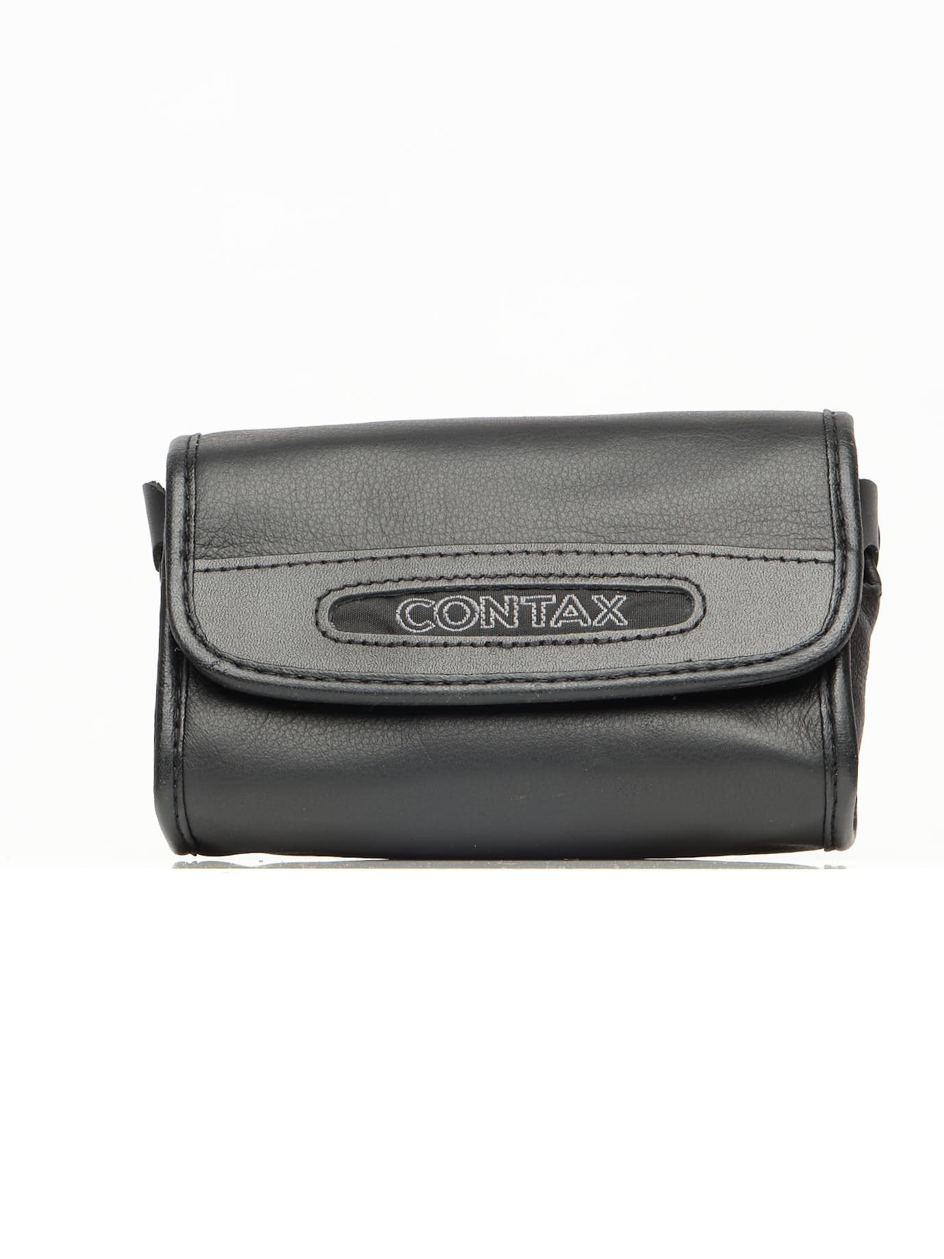 Contax CC-76 Leather Case, Black, for TVS Digital - EX - Excellent | Used