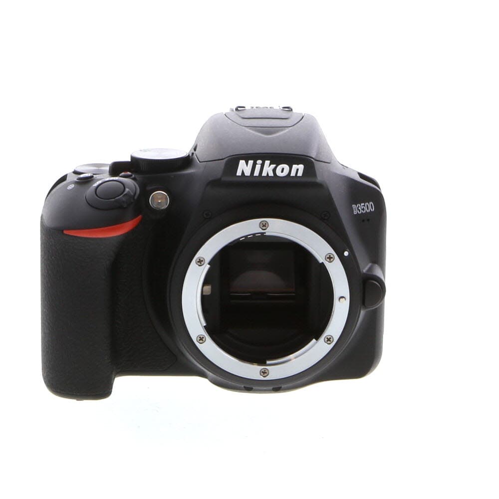 Nikon D3500 DSLR Camera Body, Black | 24.2MP | - LN- - Like New Minus - With Battery & Charger | Used