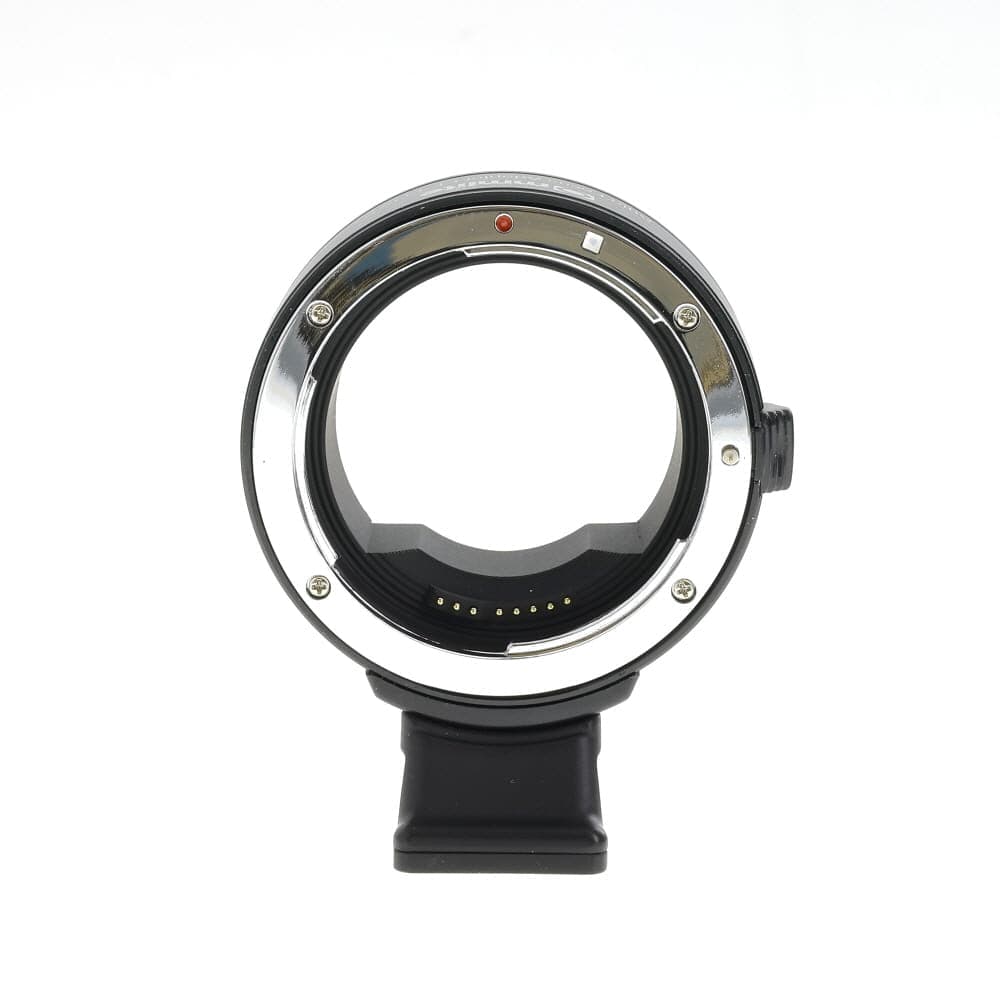 Commlite Mount Adapter EF-EOS R with Tripod Foot for EOS EF/EF-S Lens to Canon RF-Mount - EX - Excellent - With Caps | Used