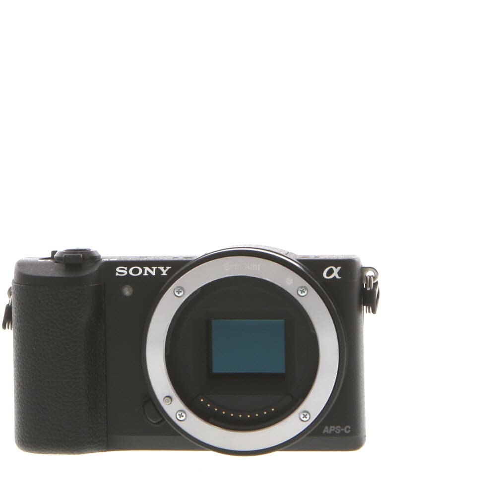 Sony a5100 Mirrorless Camera Body, Black | 24.3MP | - EX+ - Excellent Plus - With AC Adapter/Charger, Battery, Micro USB Cable | Used