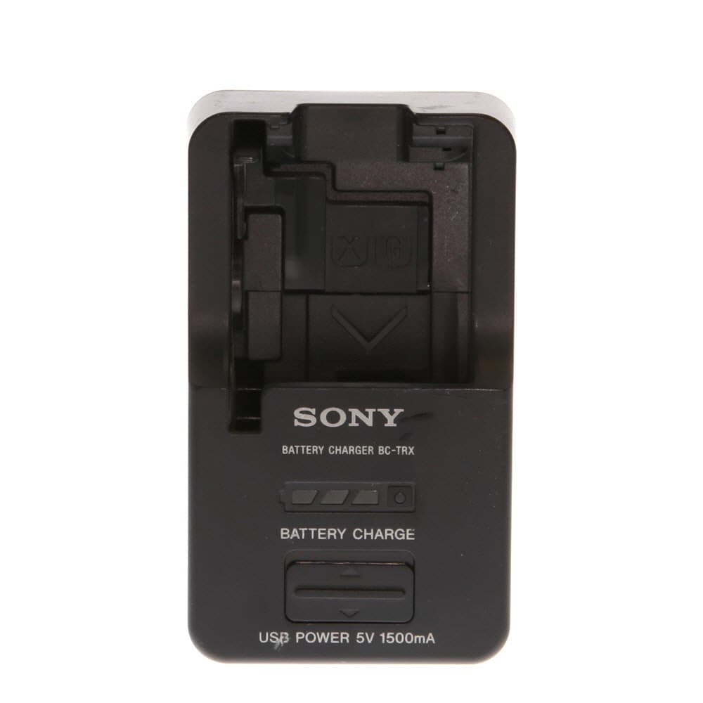 Sony BC-TRX Battery Charger for NP-BX1, BN1, BK1, FG1, FD1, FT1, FR1 - BGN - Bargain | Used