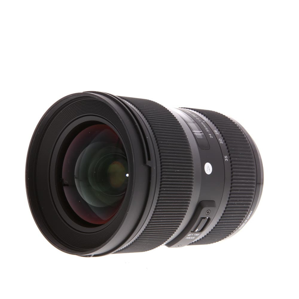 Sigma 24-35mm f/2 DG A (Art) Autofocus Lens for Nikon | 82 | - EX - Excellent - With Caps, Hood | Used