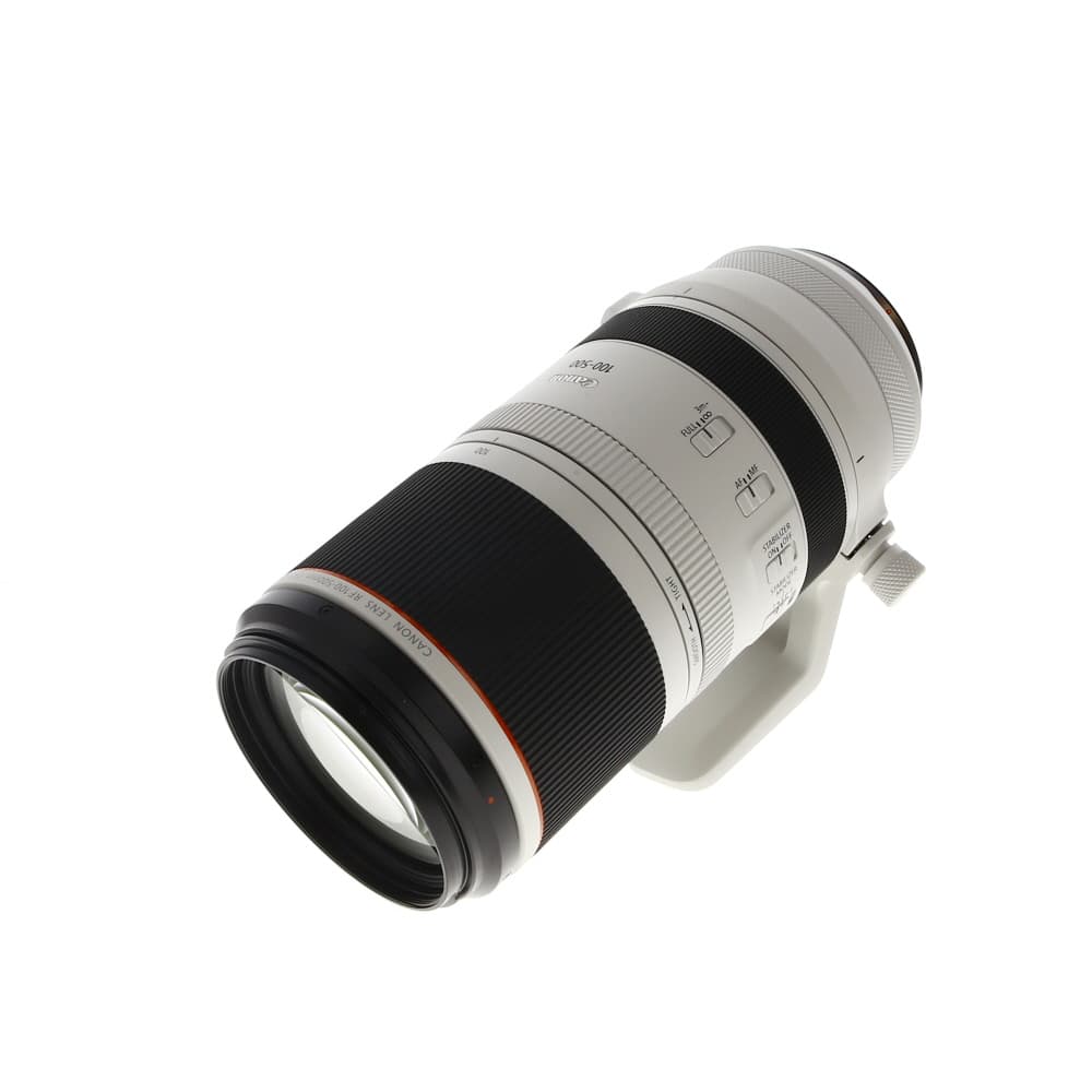 Canon RF 100-500mm f/4.5-7.1 L IS USM Full-Frame Lens for RF-Mount | 77 | with Tripod Collar/Foot - LN- - Like New Minus - With Caps, Hood | Used