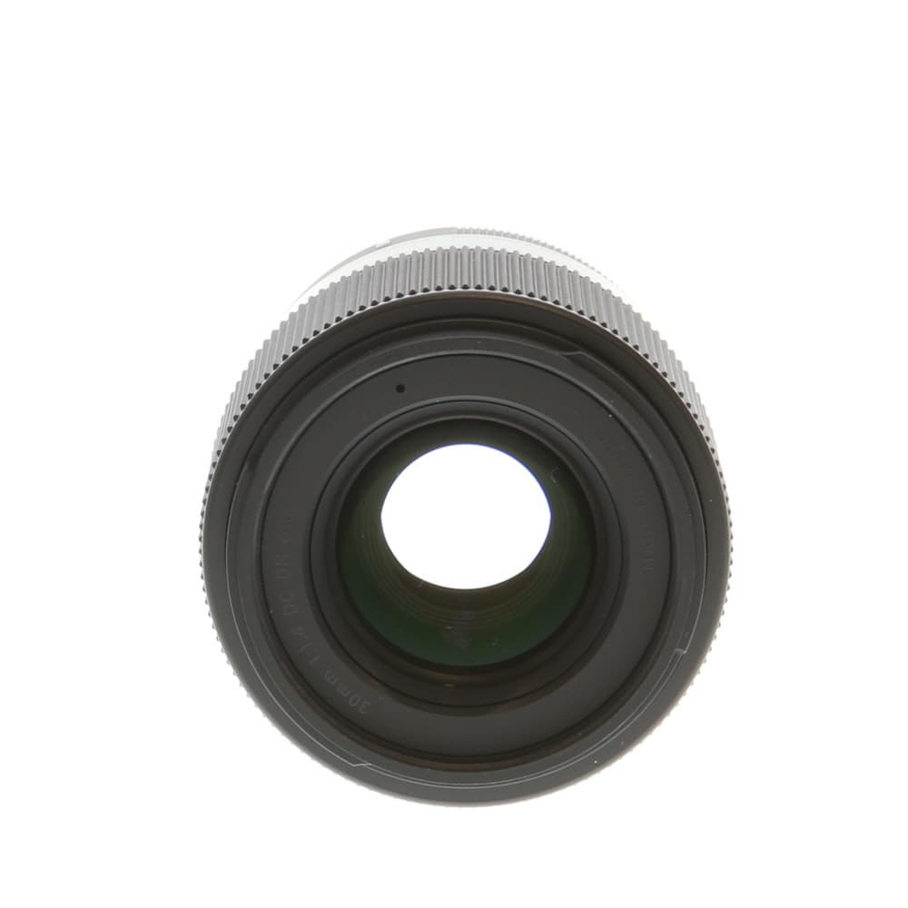 Sigma 30mm f/1.4 DC DN C (Contemporary) Autofocus APS-C Lens for Sony E-Mount, Black (52) - EX - Excellent - With Caps | Used