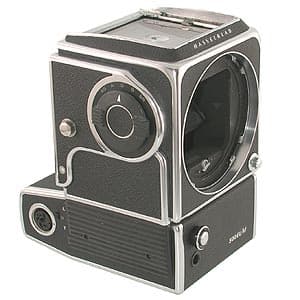 Hasselblad 500ELM Medium Format Camera Body, Chrome - EX - Excellent - With Waist Level Finder and 9v Battery Adapter | Used
