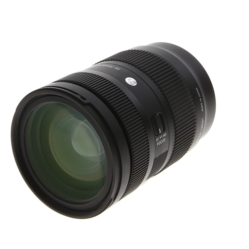 Sigma 28-70mm f/2.8 DG DN C (Contemporary) Full-Frame Autofocus Lens for Leica L-Mount, Black | 67 | - LN- - Like New Minus - With Caps, Hood | Used