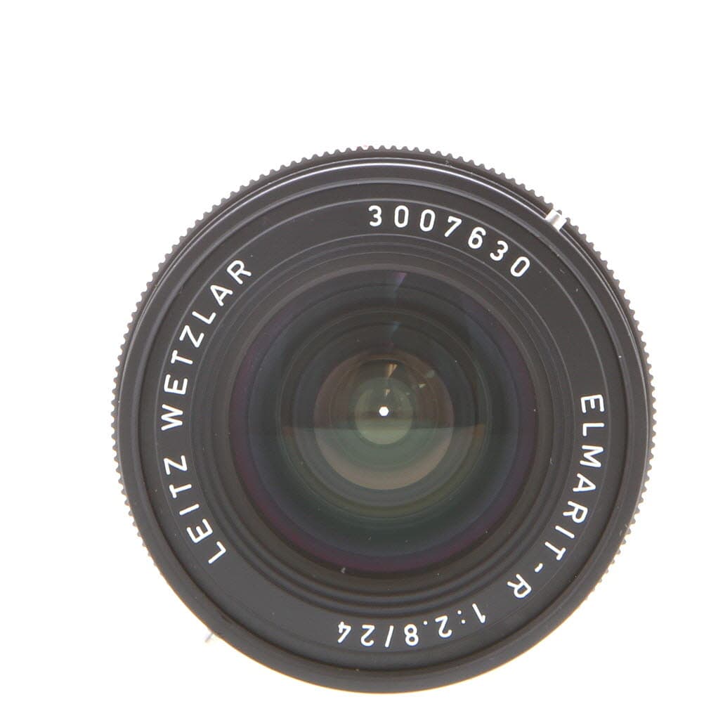 Leica 24mm f/2.8 Elmarit-R 3 Cam Made in Germany Lens, Late | E60 | 11257 - EX - Excellent - With Caps; Made in Germany | Used