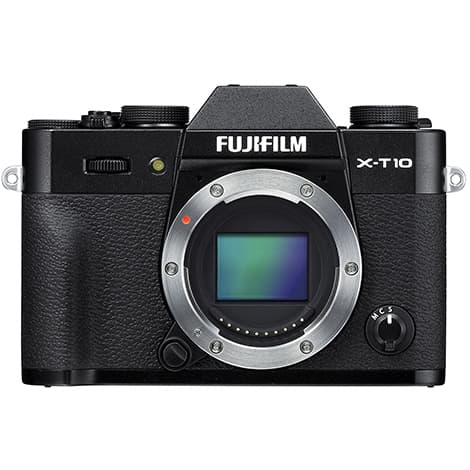 FUJIFILM X-T10 Mirrorless Camera Body, Black | 16.3MP | - EX - Excellent - With Battery & Charger; Surface Sticky | Used
