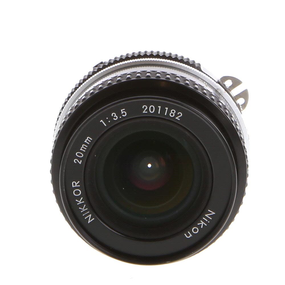 Nikon 20mm f/3.5 NIKKOR AI Manual Focus Lens | 52 | - EX - Excellent - With Caps | Used