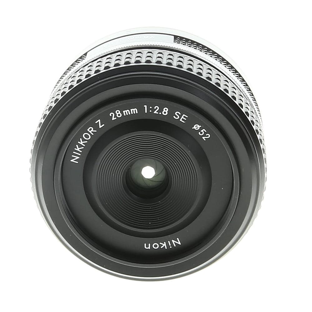 Nikon Nikkor Z 28mm f/2.8 SE FX Autofocus Lens for Z-Mount, Black | 52 | - EX - Excellent - With Caps | Used
