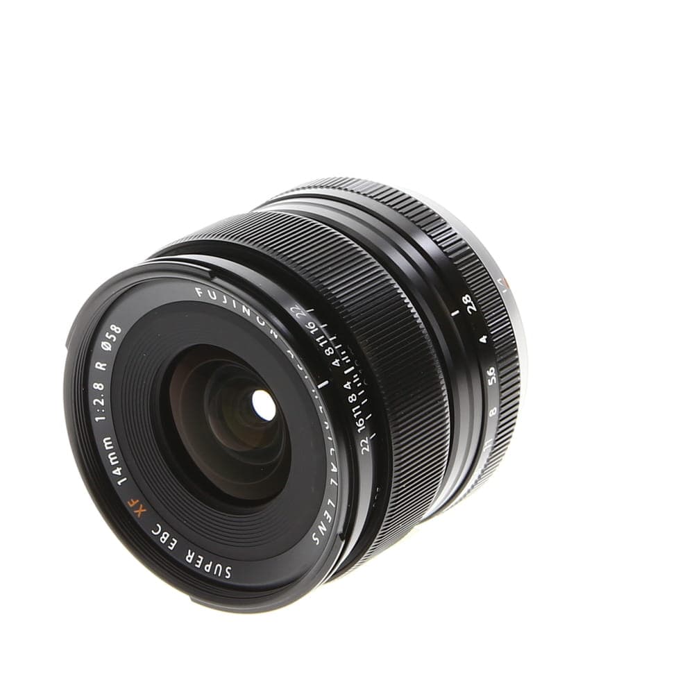 FUJIFILM XF 14mm f/2.8 R Fujinon APS-C Lens for X-Mount, Black | 58 | - LN- - Like New Minus - With Caps and Hood | Used