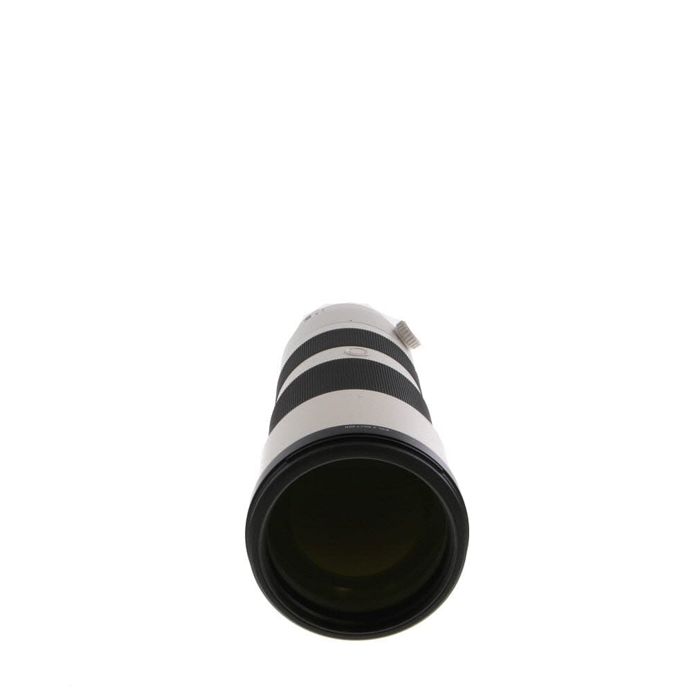 Sony FE 200-600mm f/5.6-6.3 G OSS Full-Frame Autofocus E-Mount Lens, White | 95 | w/ Tripod Collar/Foot (SEL200600G) - EX - Excellent - w/ Caps, Hood, Wimberley AP-620 Tripod Foot