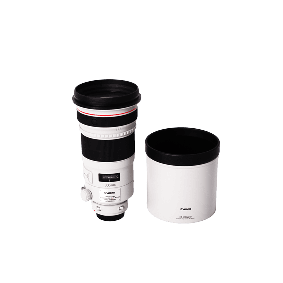 Canon 300mm f/2.8 L IS USM II EF-Mount Lens | Gel | - EX - Excellent - With Caps, Hood, Kirk LP-59V2 | Used
