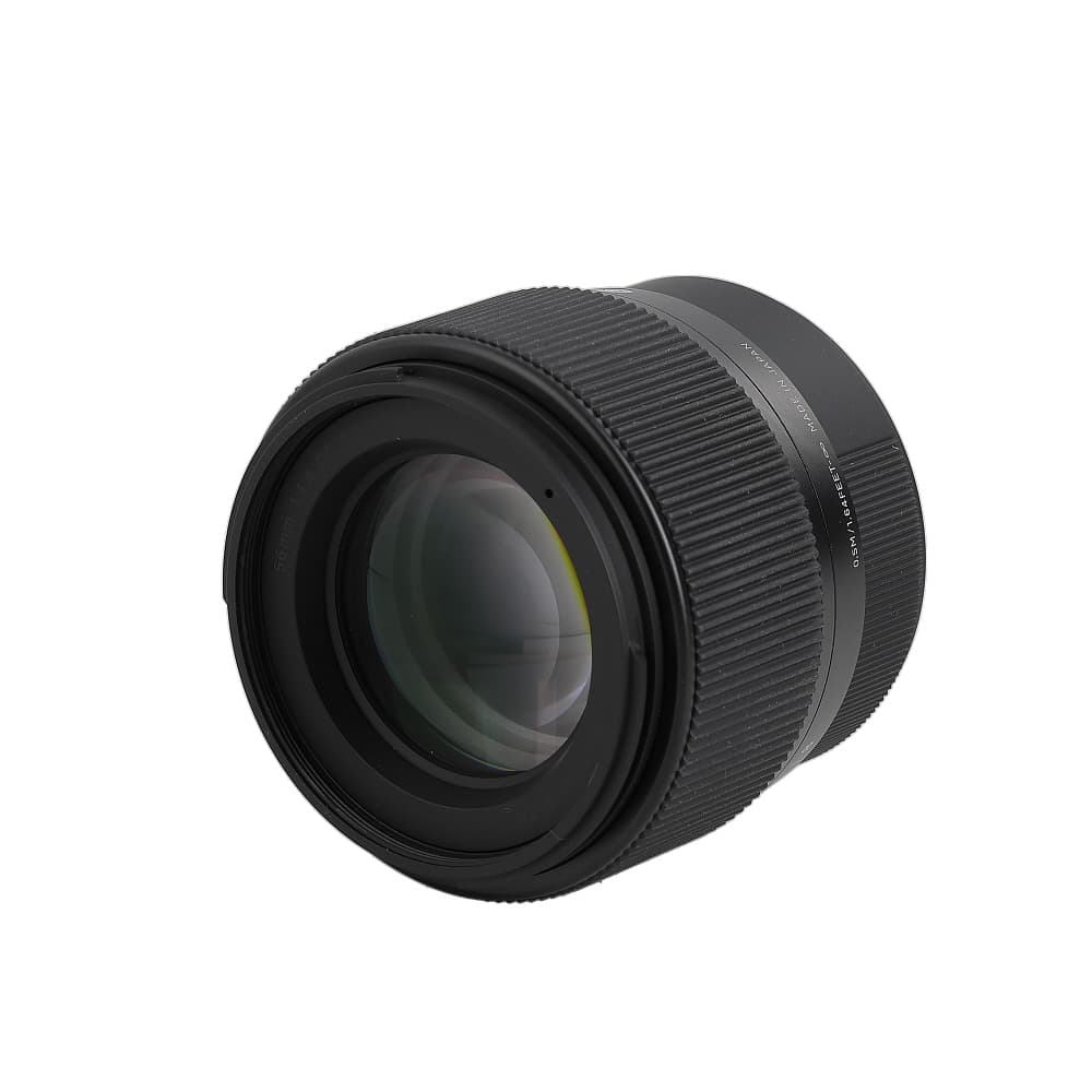 Sigma 56mm f/1.4 DC DN C (Contemporary) Autofocus APS-C Lens for Fujifilm X-Mount, Black | 55 | - EX+ - Excellent Plus - With Caps, Hood | Used
