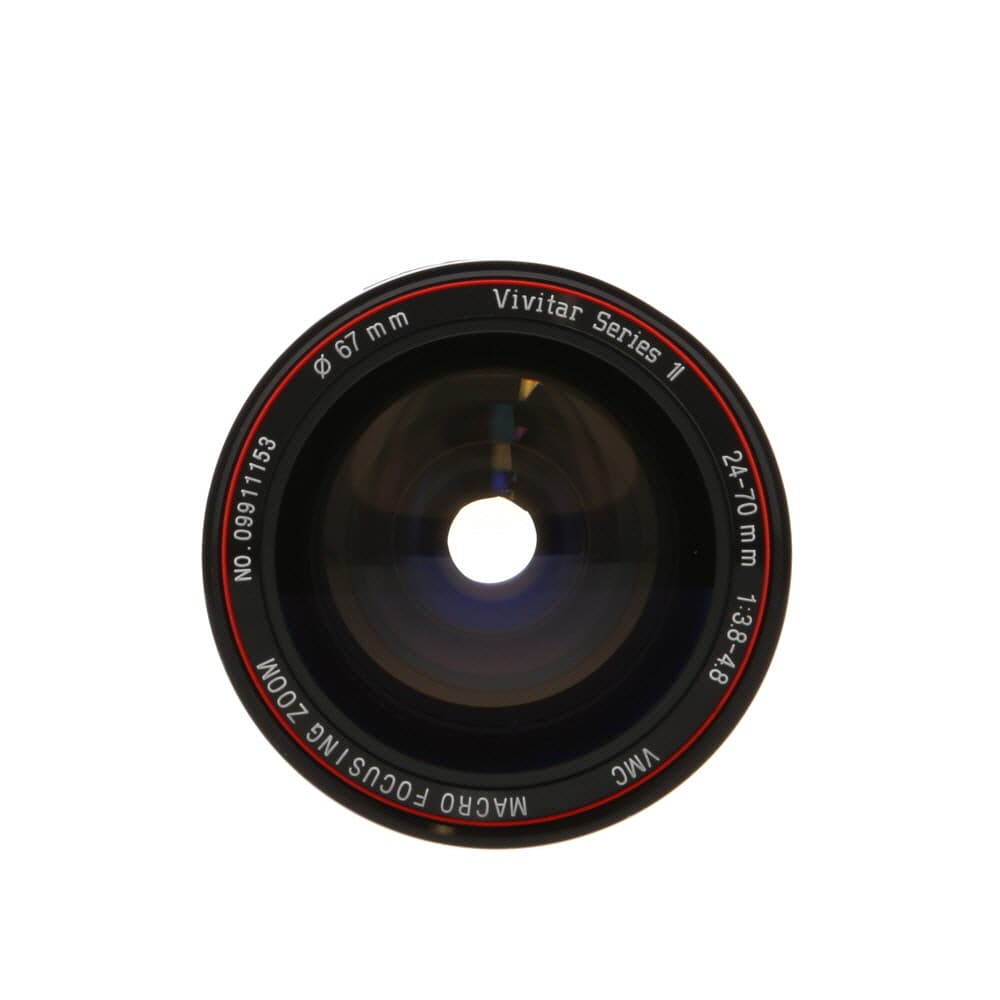 Vivitar 24-70mm f/3.8-4.8 Series 1 Macro Breech Lock Lens for Canon FD-Mount | 67 | - BGN - Bargain | Used