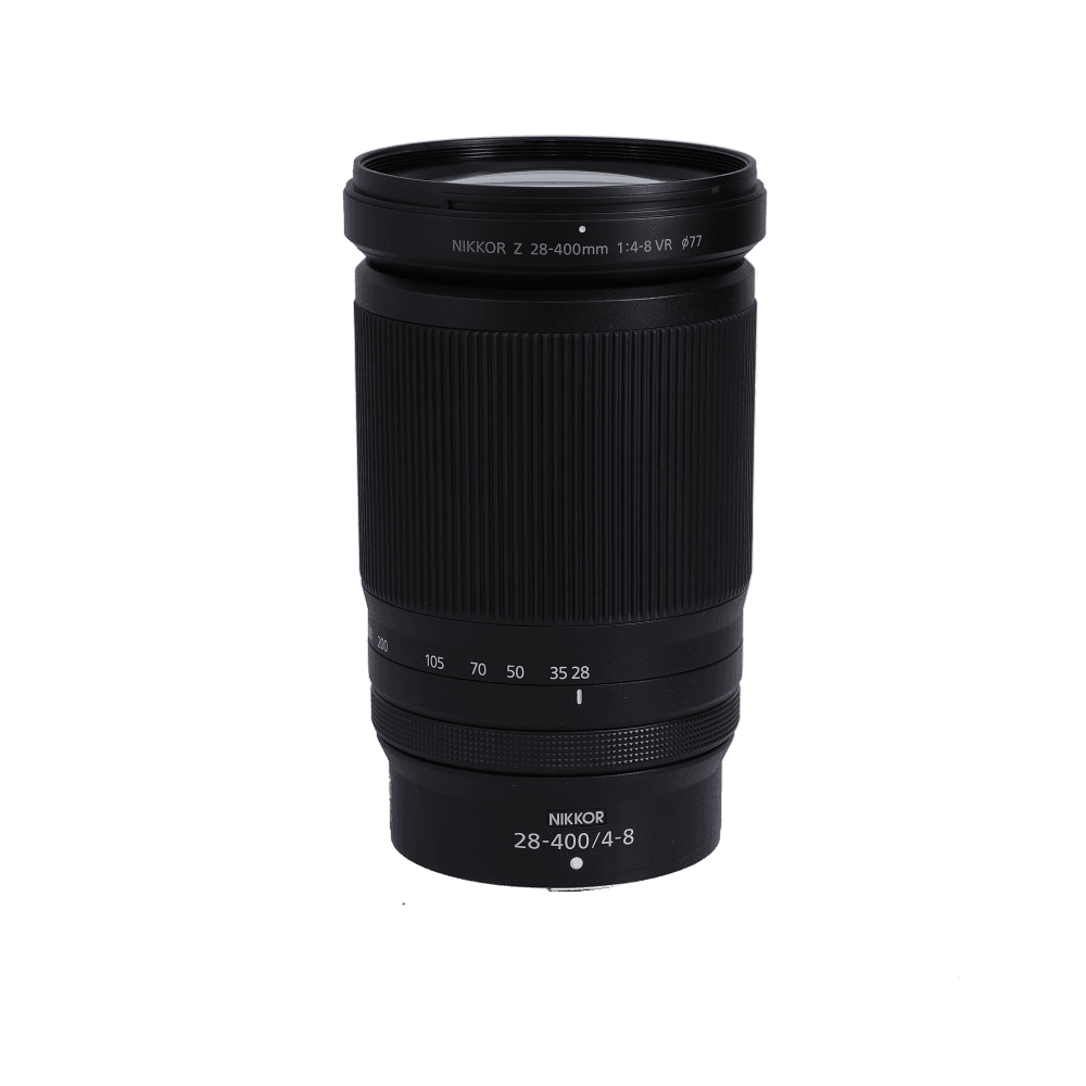Nikon Nikkor Z 28-400mm f/4-8 VR Autofocus FX Lens for Z-Mount, Black | 77 | - EX - Excellent - With Caps | Used