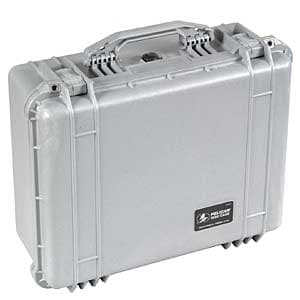 Pelican #1550 Case with Cut Foam, Gray 20.5X16.75X8.5 - BGN - Bargain | Used