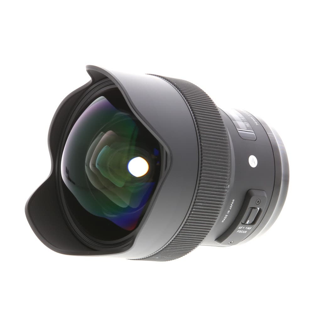 Sigma 14mm f/1.8 DG HSM A (Art) Lens for Nikon - EX+ - Excellent Plus - With Caps, Case | Used
