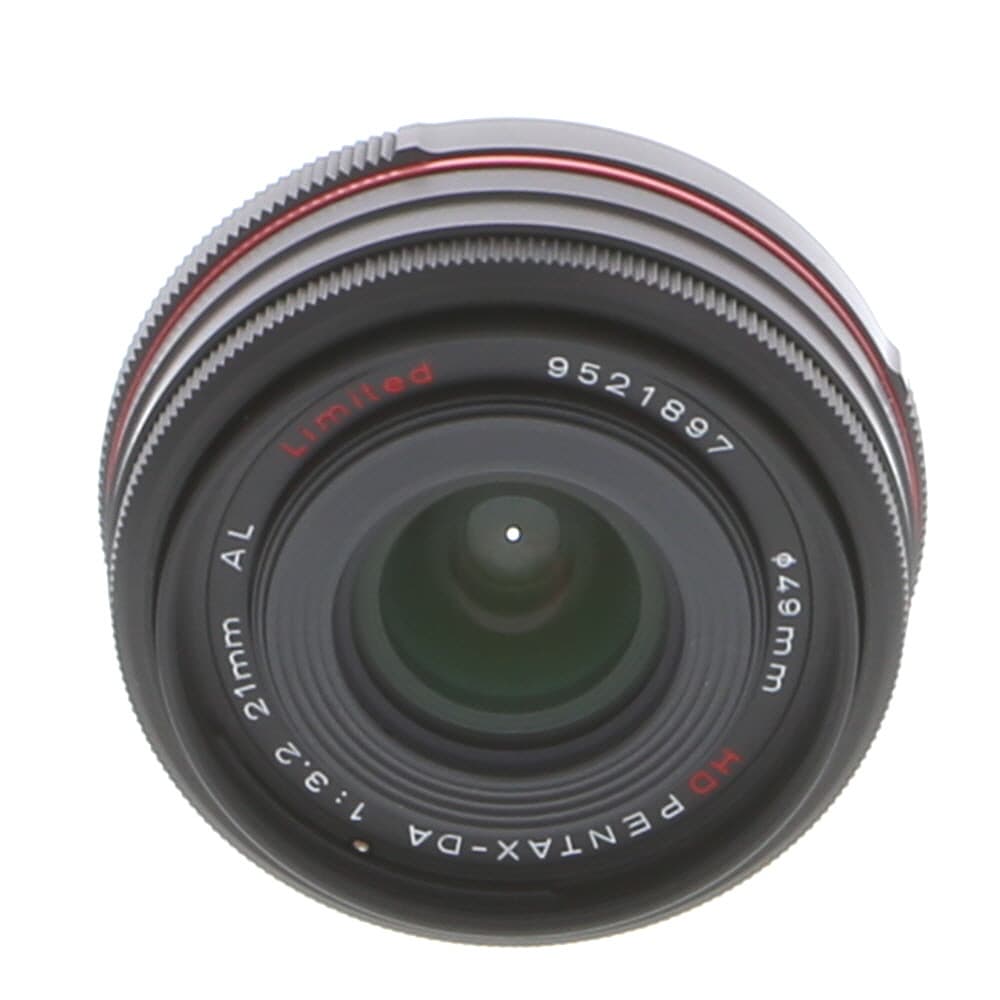 Pentax HD 21mm f/3.2 PENTAX-DA AL Limited Autofocus APS-C Lens for K-Mount, Black | 49 | - LN- - Like New Minus - With Caps and Hood | Used