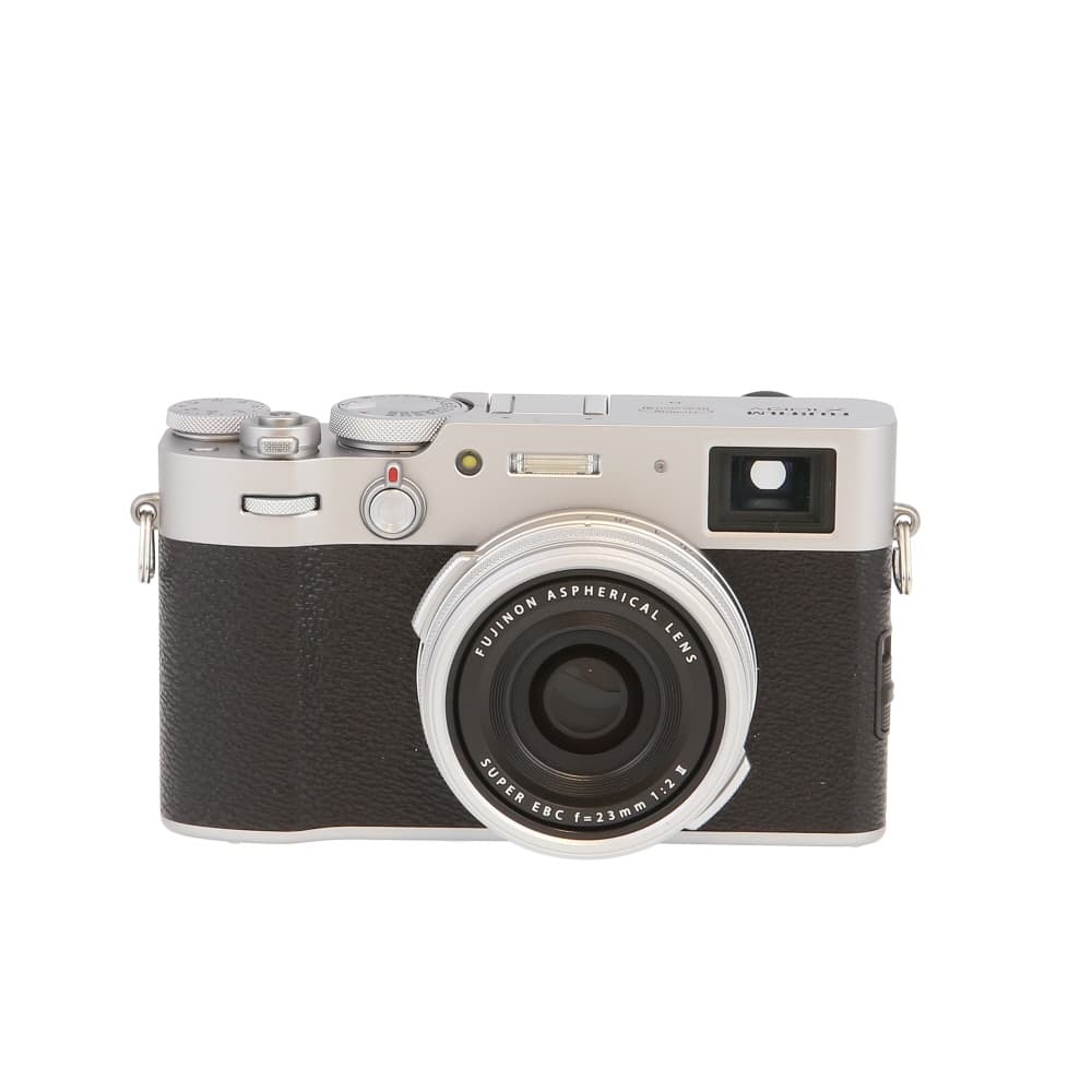 FUJIFILM X100V Digital Camera, Silver | 26.1MP | - EX+ - Excellent Plus - With Battery & Charger | Used