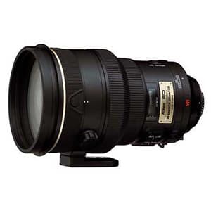 Nikon AF-S NIKKOR 200mm f/2 G ED VR Autofocus IF Lens | 52 Drop-in/Filter | - EX+ - Excellent Plus - With Case, Caps and Hood | Used