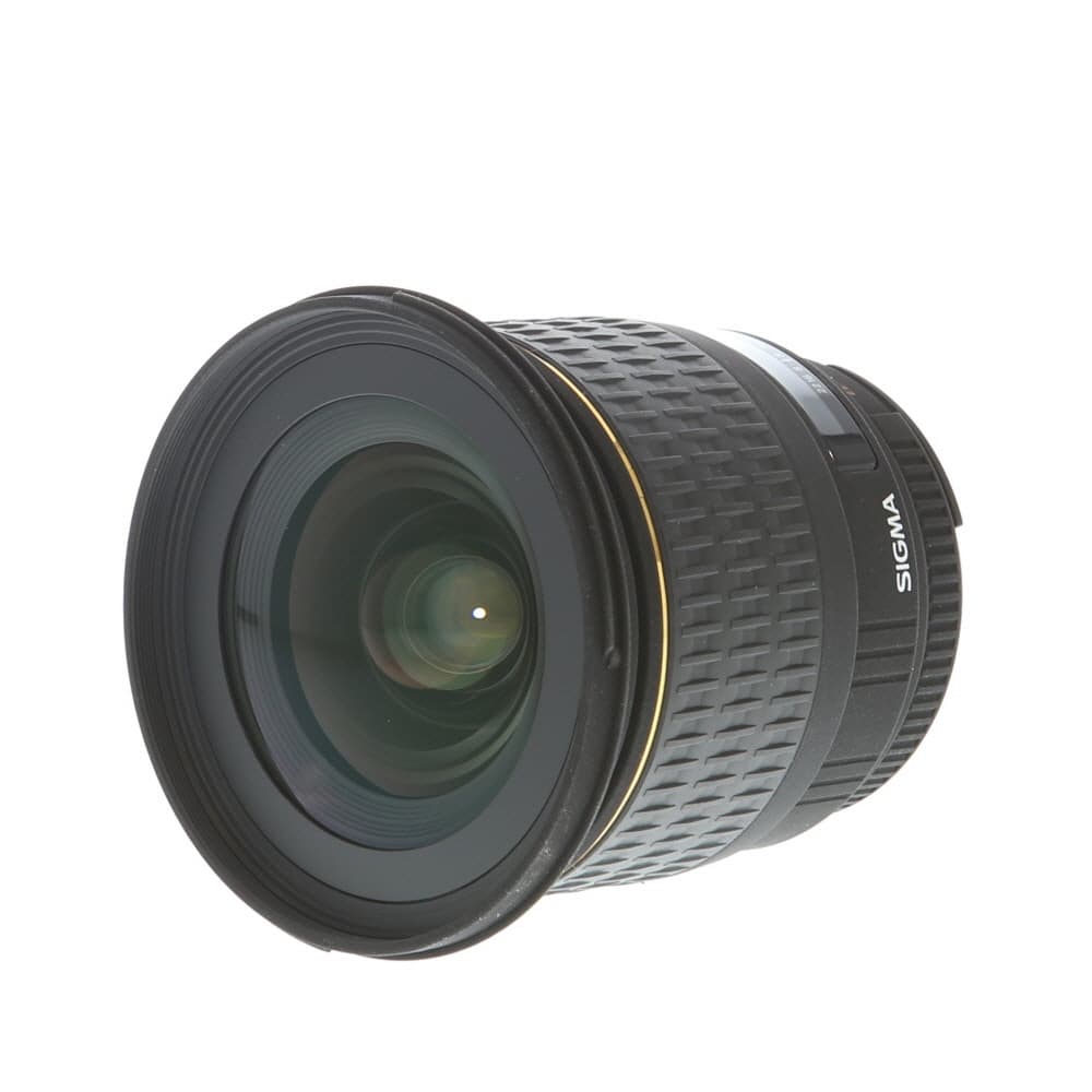 Sigma 20mm f/1.8 EX D DG Autofocus Lens for Nikon | 82 | - LN- - Like New Minus - With Caps and Hood | Used