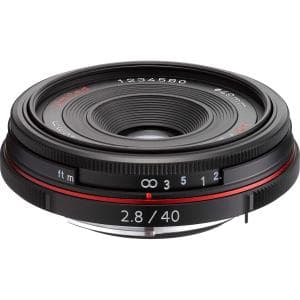 Pentax HD 40mm f/2.8 PENTAX-DA Limited Autofocus APS-C Lens for K-Mount, Black | 49 | - LN- - Like New Minus - With Caps and Hood | Used