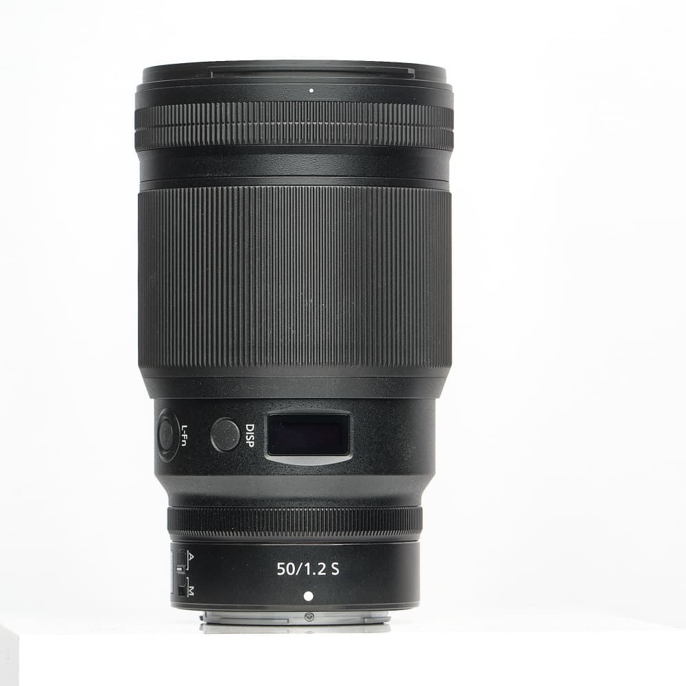 Nikon Nikkor Z 50mm f/1.2 S FX Autofocus Lens for Nikon Z-Mount, Black | 82 | - EX - Excellent - With Caps, Case, Hood | Used