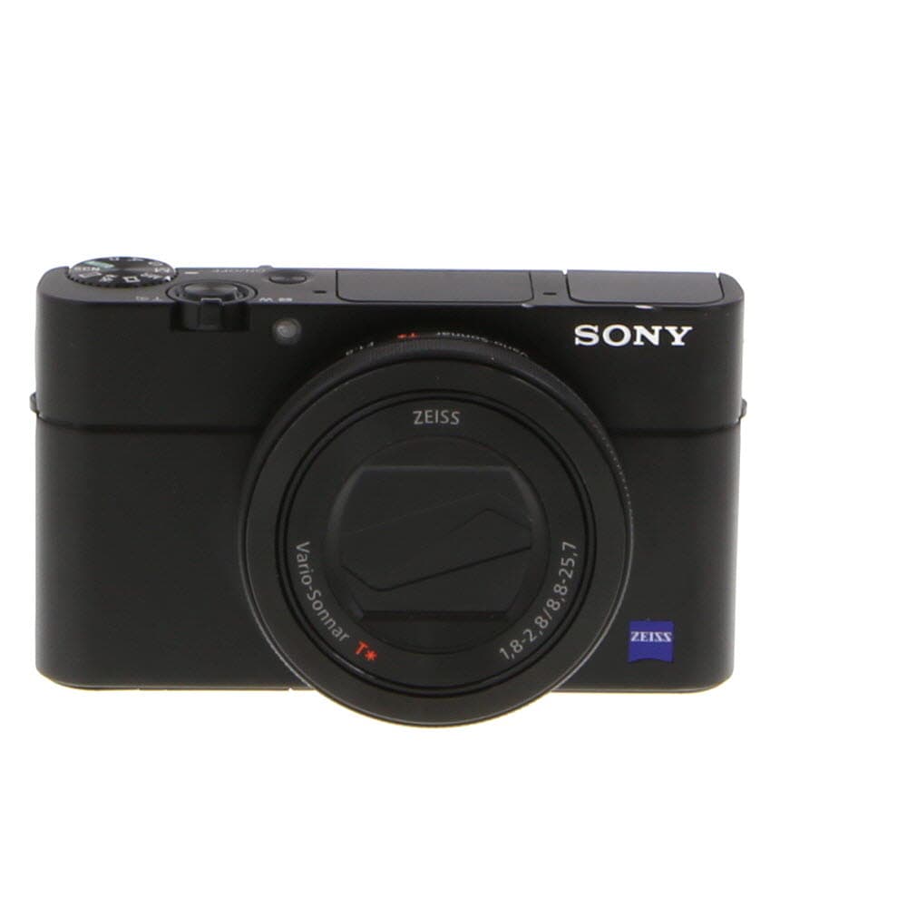 Sony Cyber-Shot DSC-RX100 VA Digital Camera, Black | 20.1MP | - EX+ - Excellent Plus - w/ AG-R2 Finger Grip, AC Adapter/Charger, Battery, Micro USB Cable