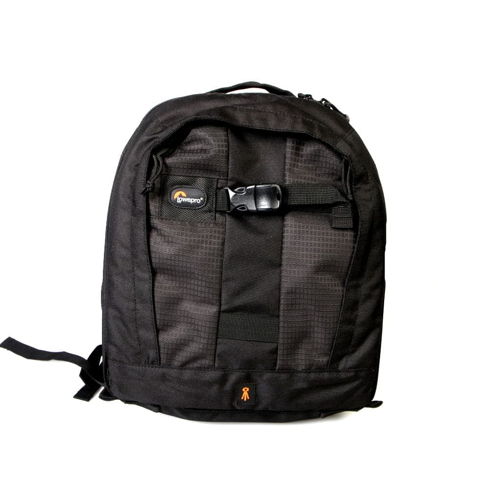 Lowepro Pro Runner 200 AW Backpack, Black/Black 9.8x4.5x11.8 in. - EX+ - Excellent Plus | Used