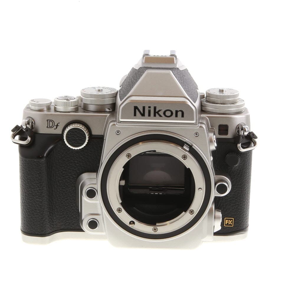 Nikon Df DSLR Camera Body, Silver | 16MP | - EX - Excellent - With Battery and Charger | Used