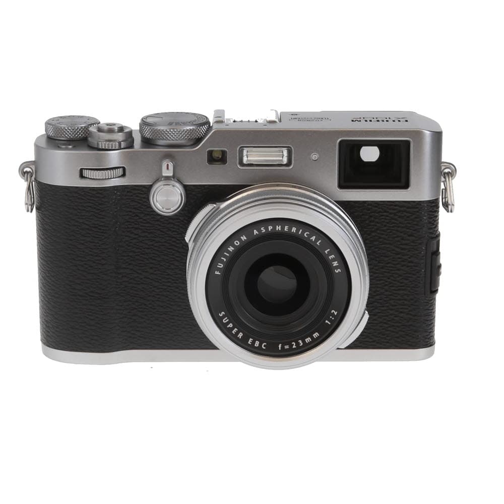 Fujifilm X100F Digital Camera, Silver/Black | 24.3MP | - LN- - Like New Minus - With Battery, Charger; Without Front Ring | Used