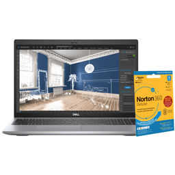 Refurbished Dell Precision 3560 Core i5 11th gen 16GB RAM 256GB SSD 15.6 Inch Windows 11 Pro Laptop