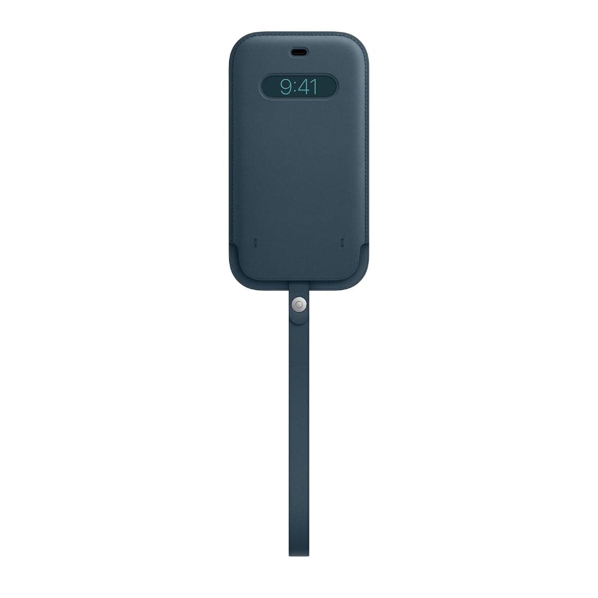 iPhone 12 Pro Leather Sleeve with MagSafe - Baltic Blue