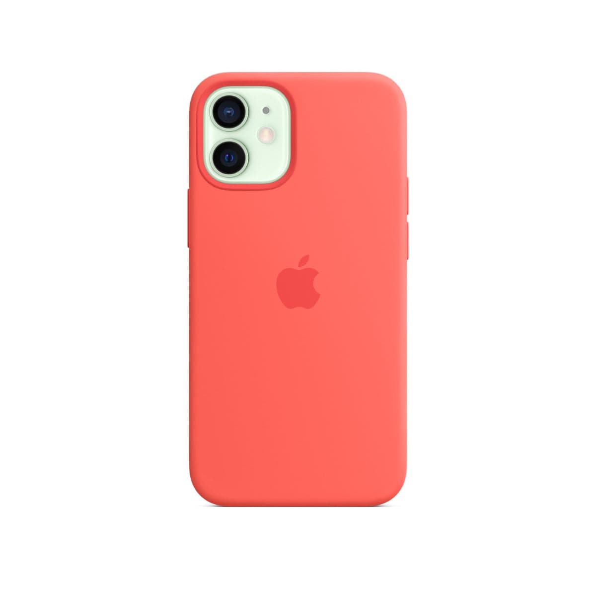 iPhone 12 mini Silicone Case -  Pink Citrus