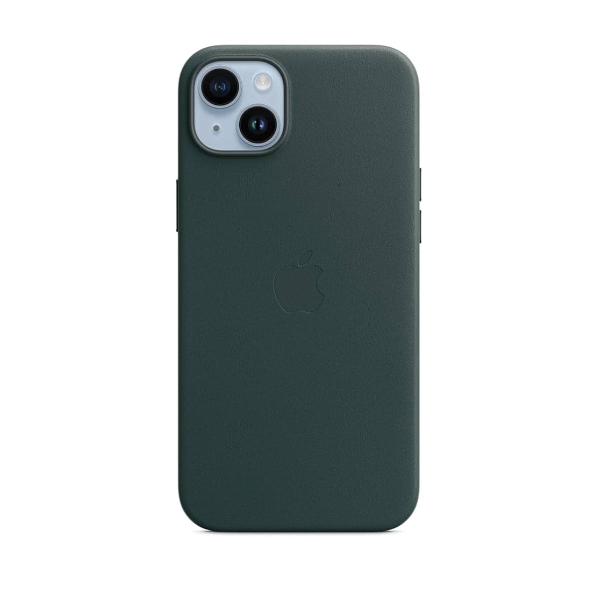 iPhone 14 Plus Leather Case with MagSafe - Forest Green