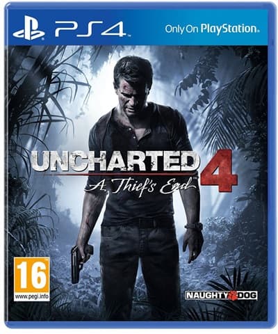 Uncharted 4: A Thiefs End Used Playstation 4 Game