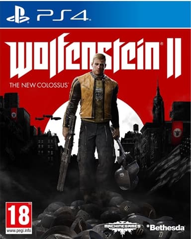Wolfenstein II: The New Colossus Used Playstation 4 Game